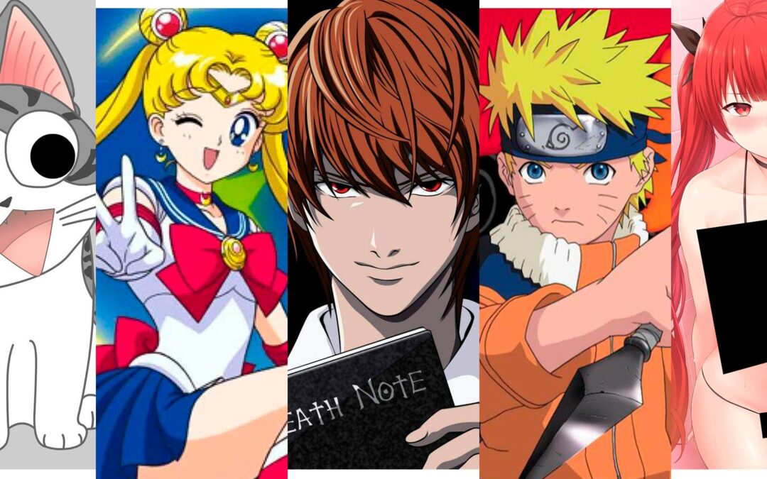 Diferentes géneros del anime y el manga