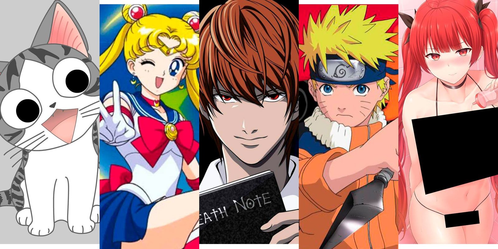 Diferentes géneros del anime y el manga